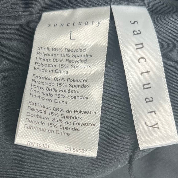 Sanctuary DARK TROPICAL Night in the Jungle Black One-Piece Swimsuit - Picture 10 of 10